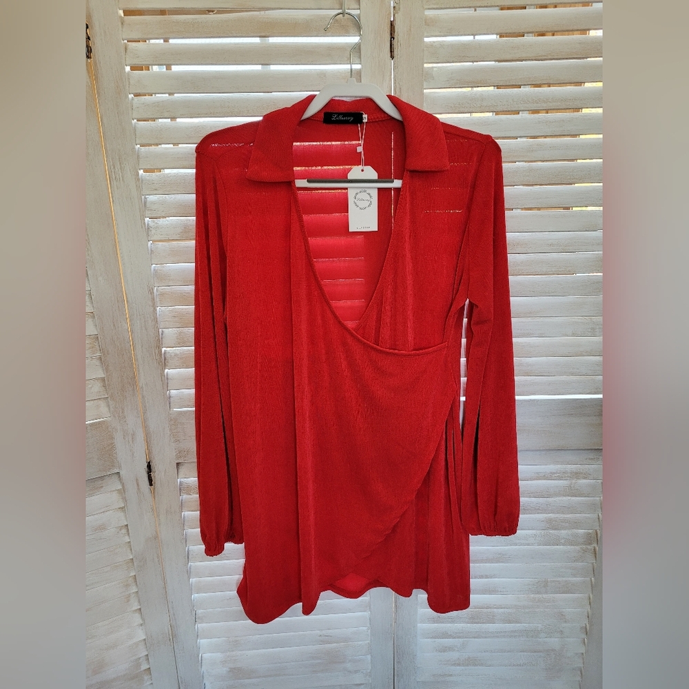 Lillusory Knit Top Women's Oversized Size S